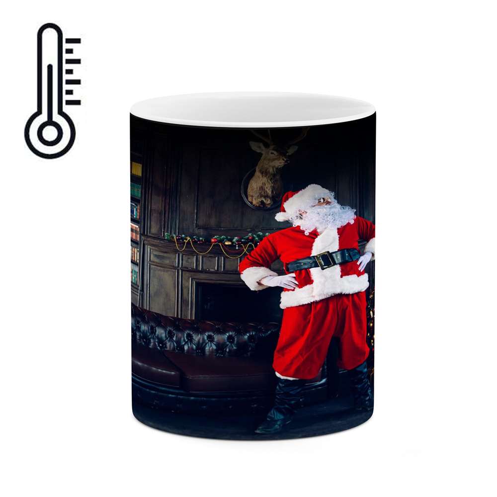 ماگ حرارتی کاکتی طرح کریسمس مدل mgh17074