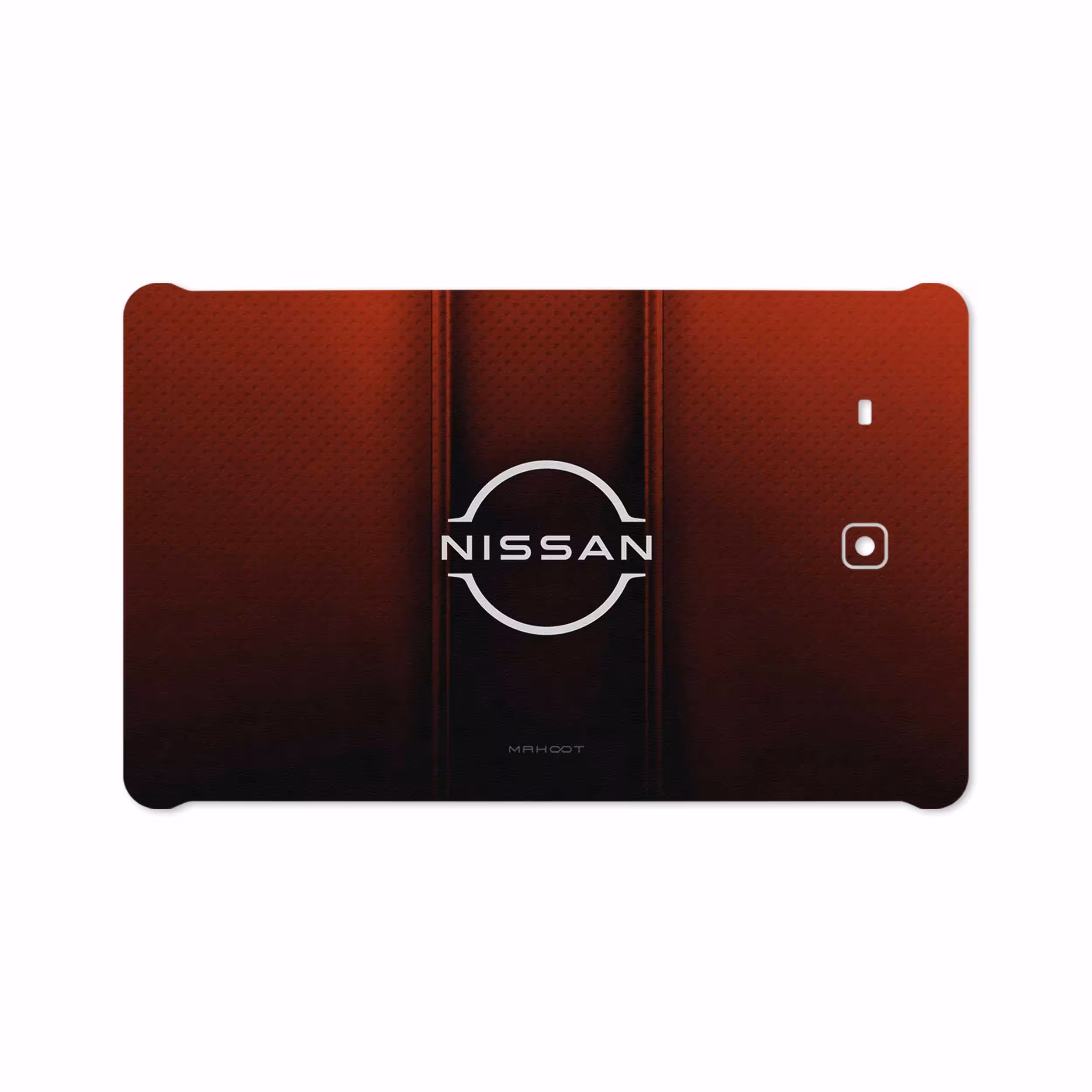 برچسب پوششی ماهوت مدل Nissan-Logo مناسب برای تبلت سامسونگ Galaxy Tab E 9.6 2015 T561