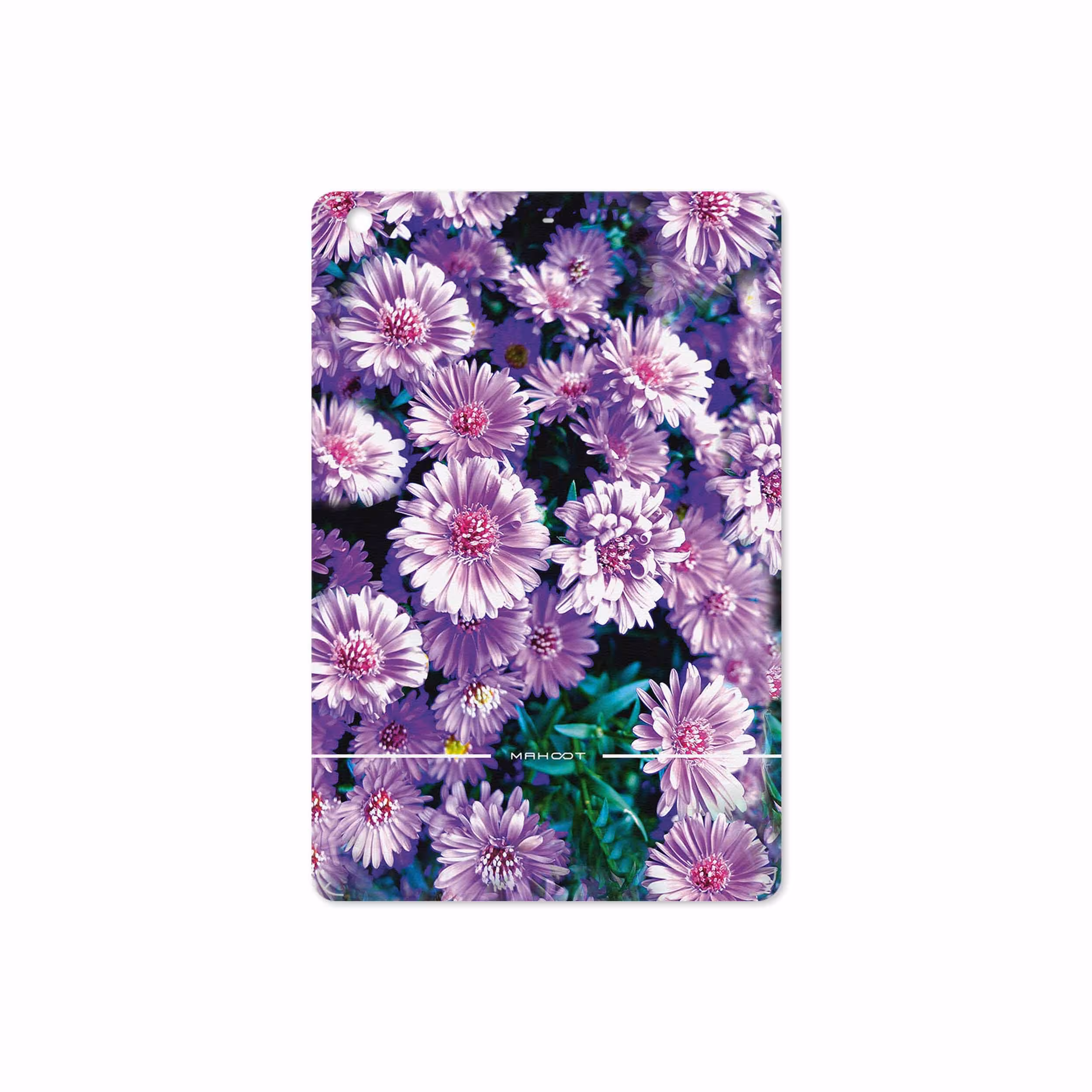 برچسب پوششی ماهوت مدل Purple-Flower مناسب برای تبلت اپل iPad mini 2 2013 A1491