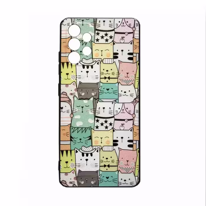 کاور طرح گربه مدل CAT013 مناسب برای گوشی موبایل سامسونگ Galaxy A13 4G