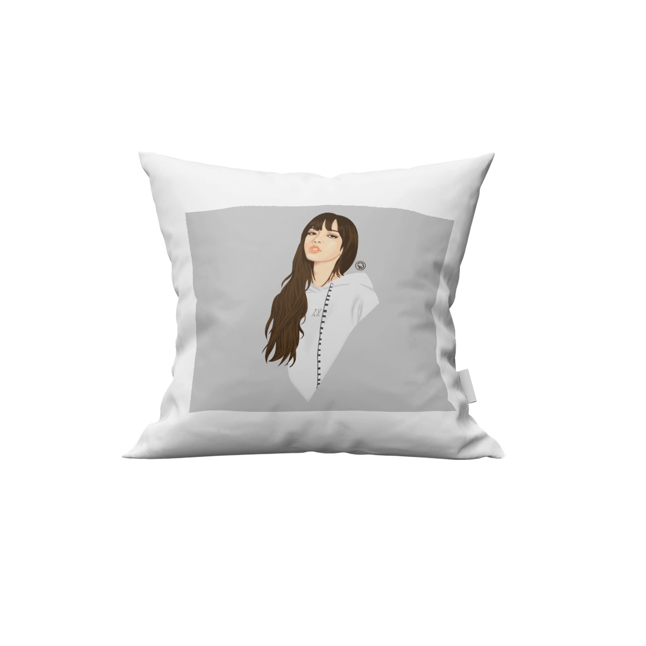 کاور کوسن طرح بلک پینک مدل K235