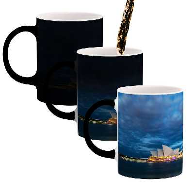 ماگ حرارتی طرح منظره زیبا  مدل mgph13508