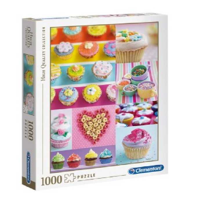 پازل کلمنتونی 1000 قطعه دونات ها