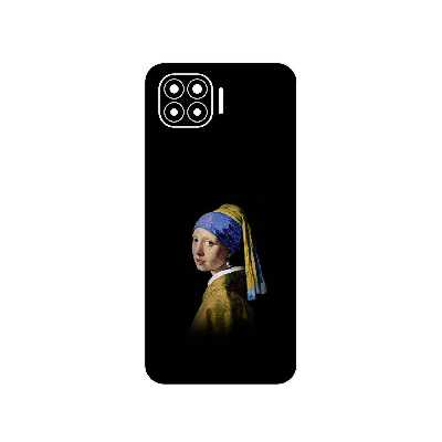 برچسب پوششی ماهوت مدل Girl with a Pearl Earring of Vermeer مناسب برای گوشی موبایل اپو A93