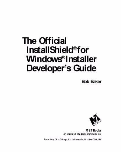 خرید و دانلود نسخه کامل کتاب The Official InstallShield for Windows Installer Developer's Guide