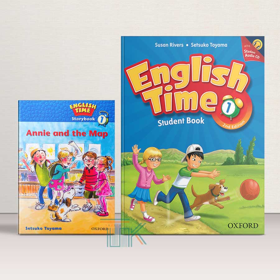 پک کتاب انگلیش تایم 1 ویرایش دوم به همراه کتاب داستان | English Time 1 2nd Edition with Story Book Pack | خرید کتاب زبان | خرید لوازم التحریر | چی کتاب | بالاترین تخفیف و ارسال رایگان