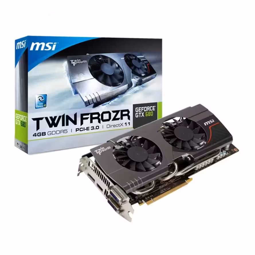 کارت گرافیک ام اس آی GeForce GTX 680 Twin Frozr 4GB