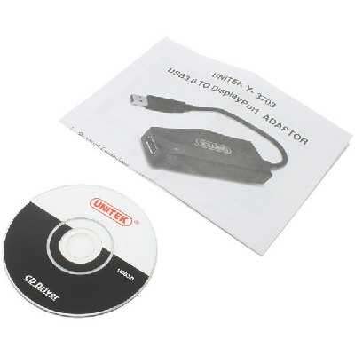 مبدل USB3.0 به Display Port یونیتک مدل Y-3703