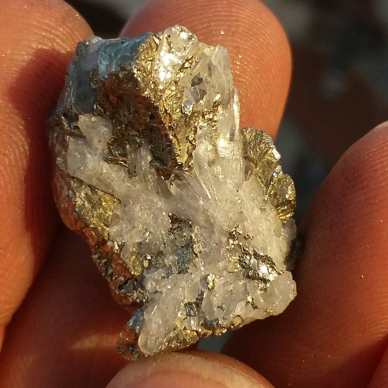 سنگ راف حبه شده پیریت طلایی همرشدی با بورنیت ملقب به سنگ طلا 100 در 100 طبیعی شاهکار خلقت خارق العاده
بی نظیییر
کد 8917