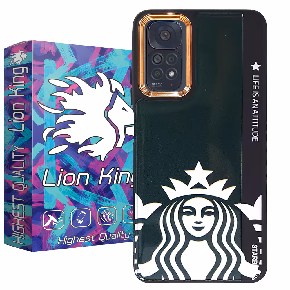 کاور لاین کینگ مدل BAXCAFEH1 مناسب برای گوشی موبایل شیایومی Redmi Note 11 Global Note 11S