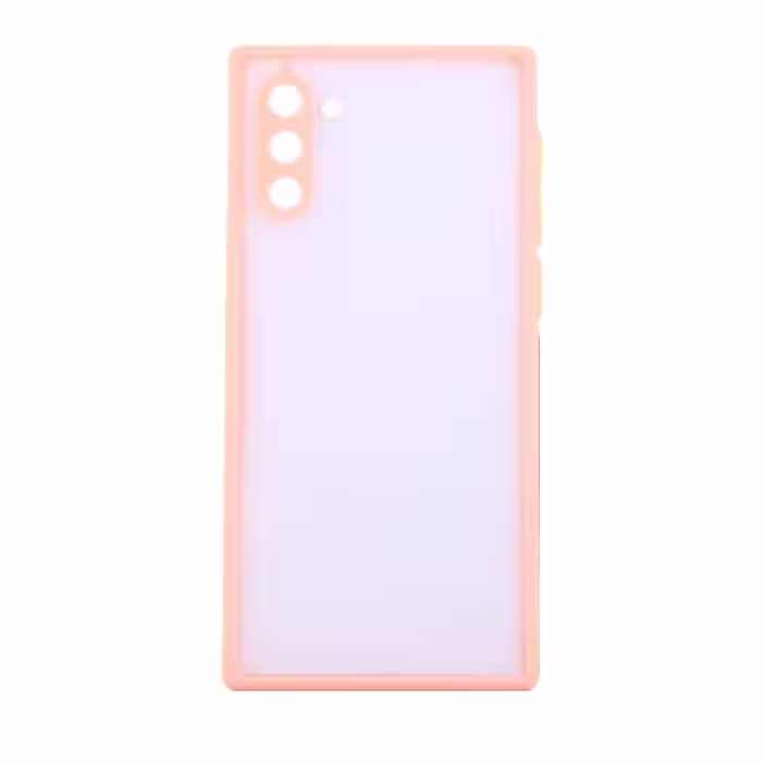 کاور مدل پشت مات دکمه رنگی مناسب برای گوشی موبایل سامسونگ Galaxy NOTE 10