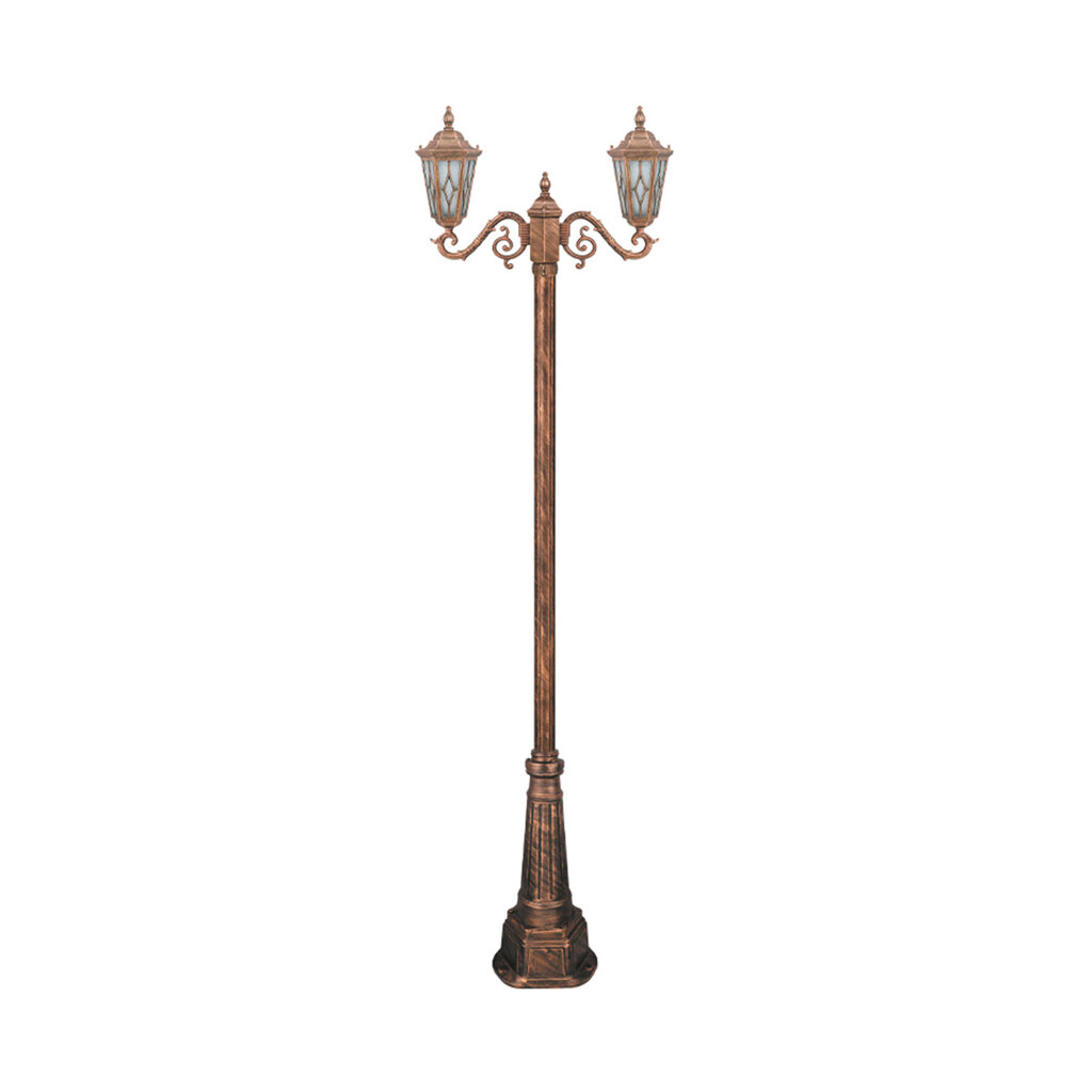 چراغ دوشاخه پارکی تکشیدفام مدل ویسپر کد 91215-16-7222