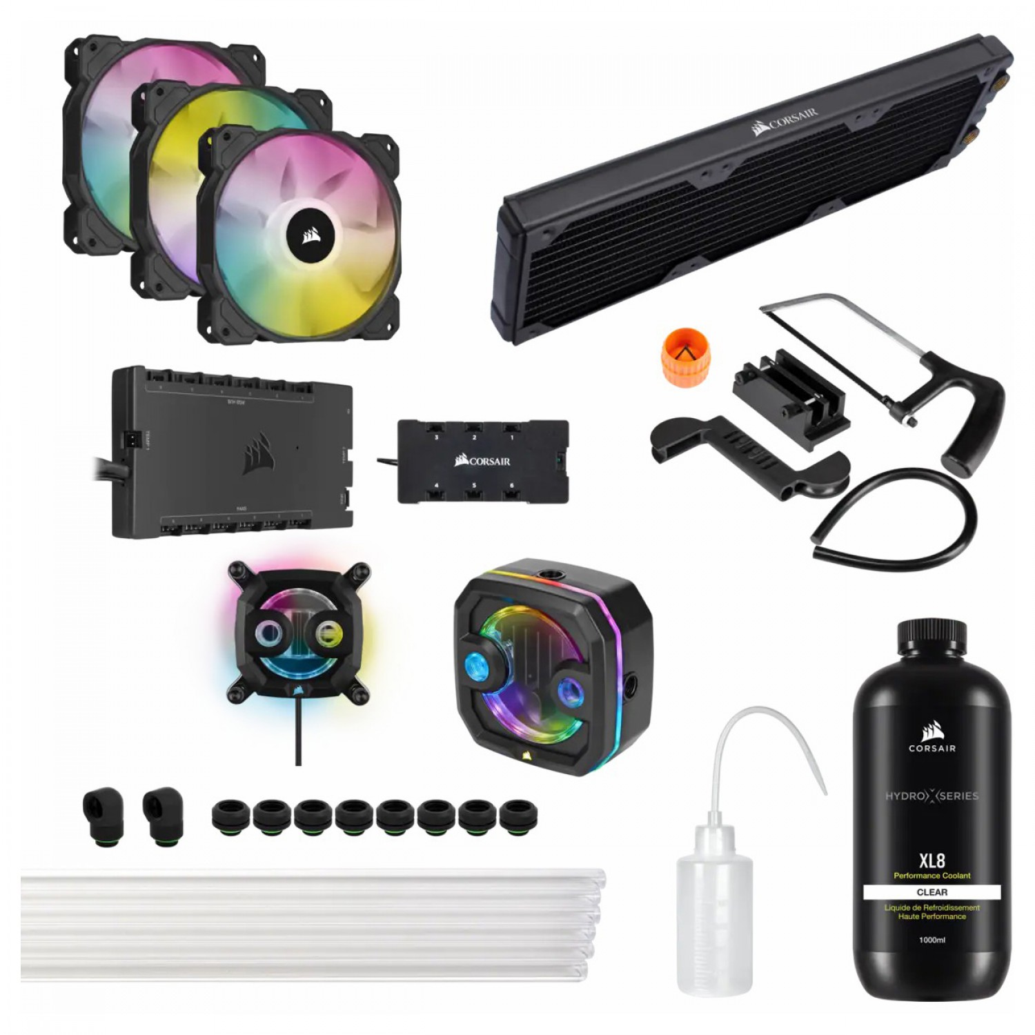 کیت خنک کننده پردازنده کورسیر HYDRO X SERIES ICUE XH303I RGB PRO - BLACK