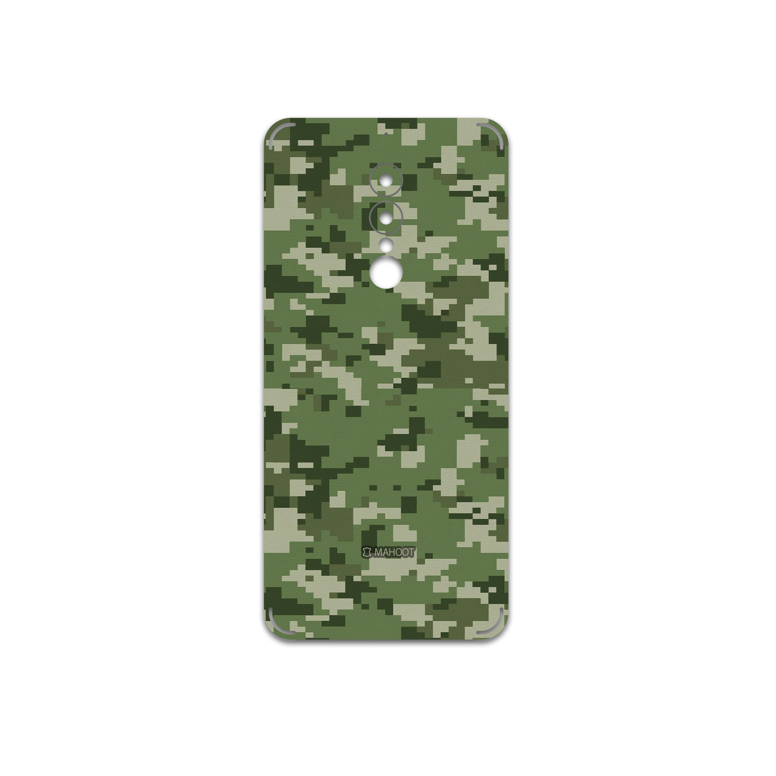 برچسب پوششی ماهوت مدل Army-Green-Pixel مناسب برای گوشی موبایل جی ال ایکس Shahin
