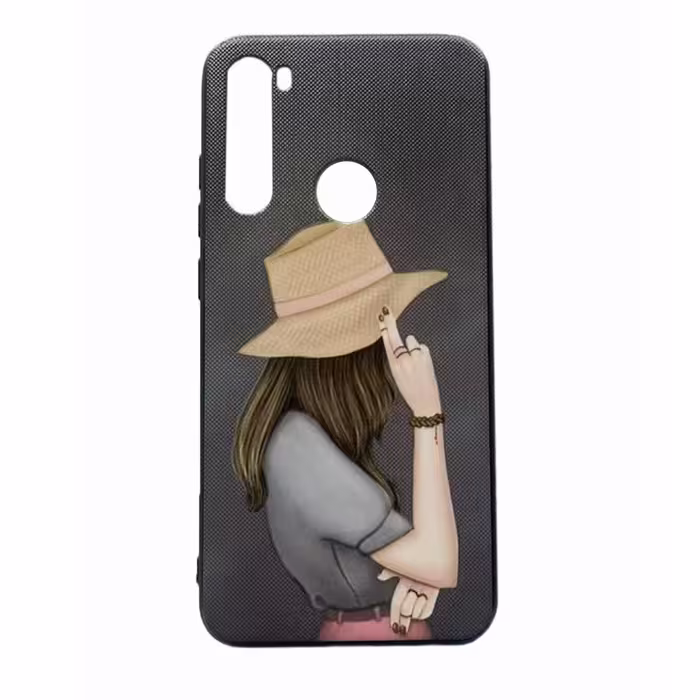 کاور مدل Girl08 مناسب برای گوشی موبایل شیائومی Redmi Note 8