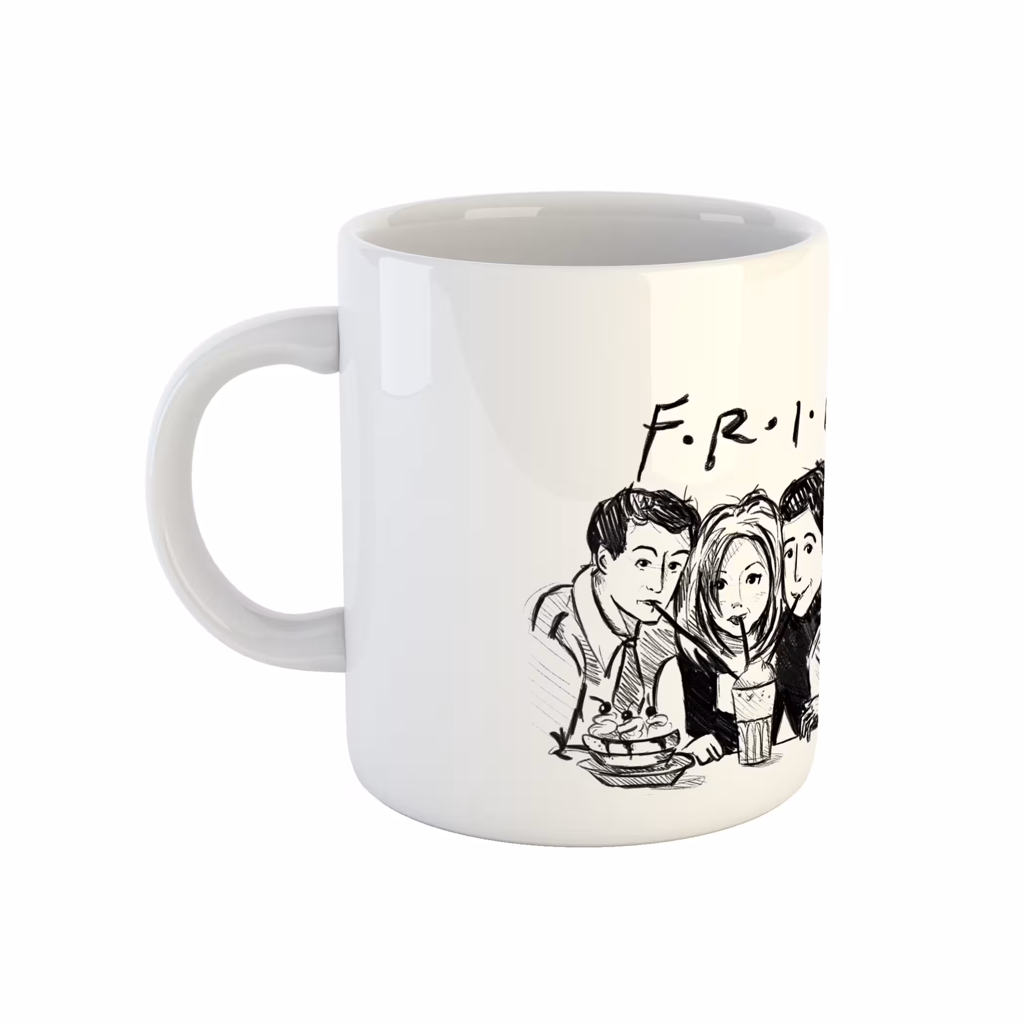 ماگ طرح friends مدل TJ09