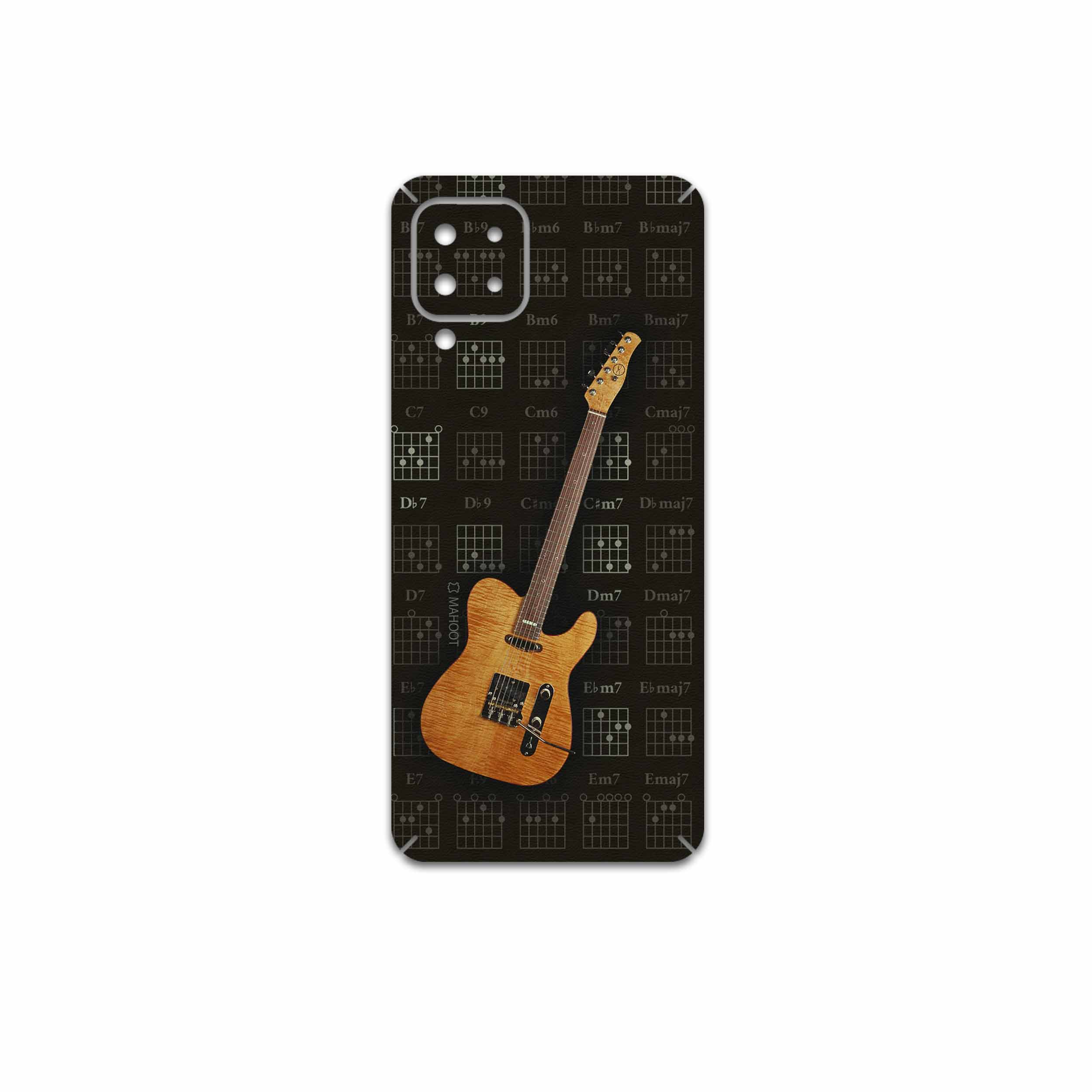 برچسب پوششی ماهوت مدل Guitar-Instrument مناسب برای گوشی موبایل سامسونگ Galaxy A22 4G