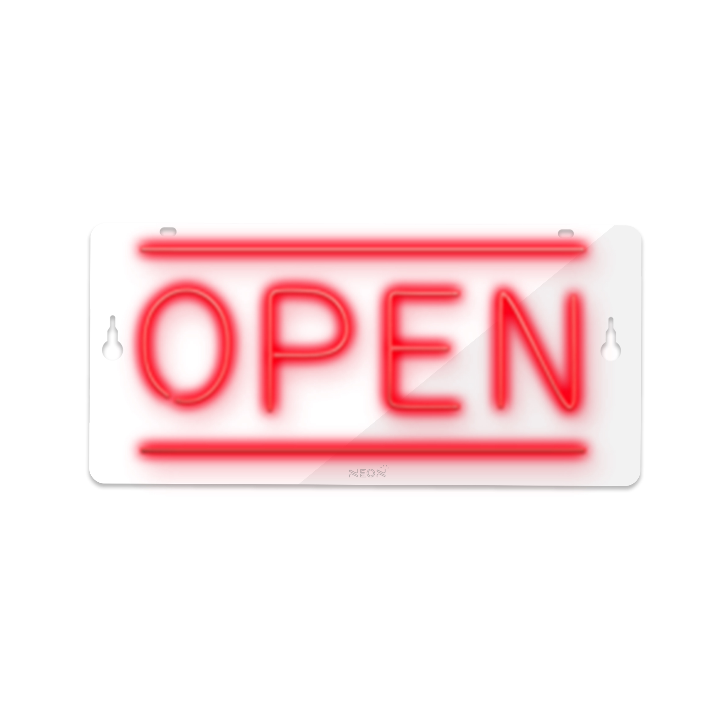 چراغ دیواری نئون دیزاین طرح Open_RD