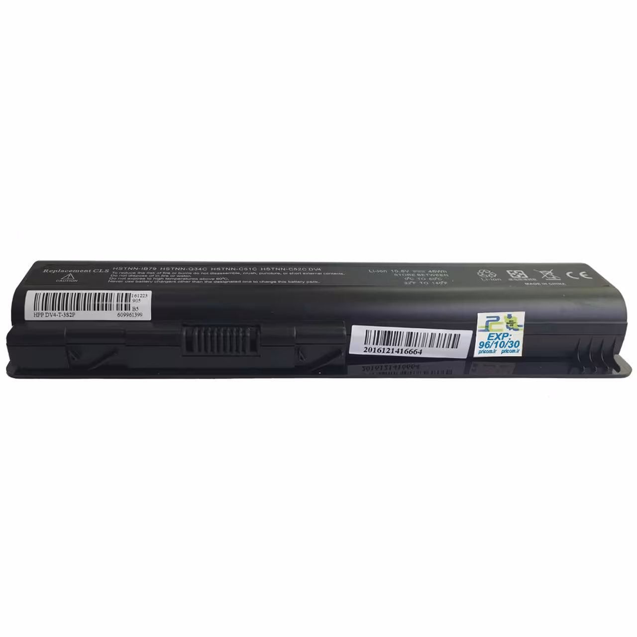 باتری لپ تاپ 6 سلولی لپ تاپ اچ پی DV4