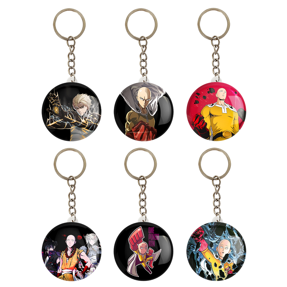 جاکلیدی خندالو مدل انیمه مرد تک مشتی کد 378B مجموعه 6 عددی