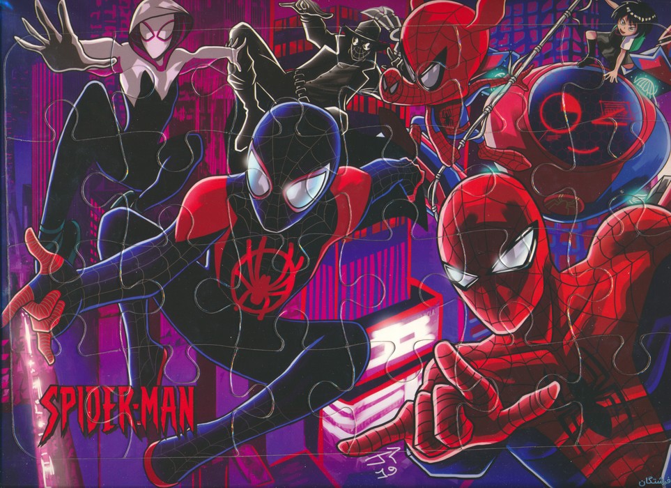 پازل 35 تکه پشت وایت بردی مرد عنکبوتی (گلاسه) - ناشربوک | خرید آنلاین کتاب