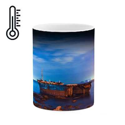 ماگ حرارتی طرح منظره طبیعت  مدل mgph11855