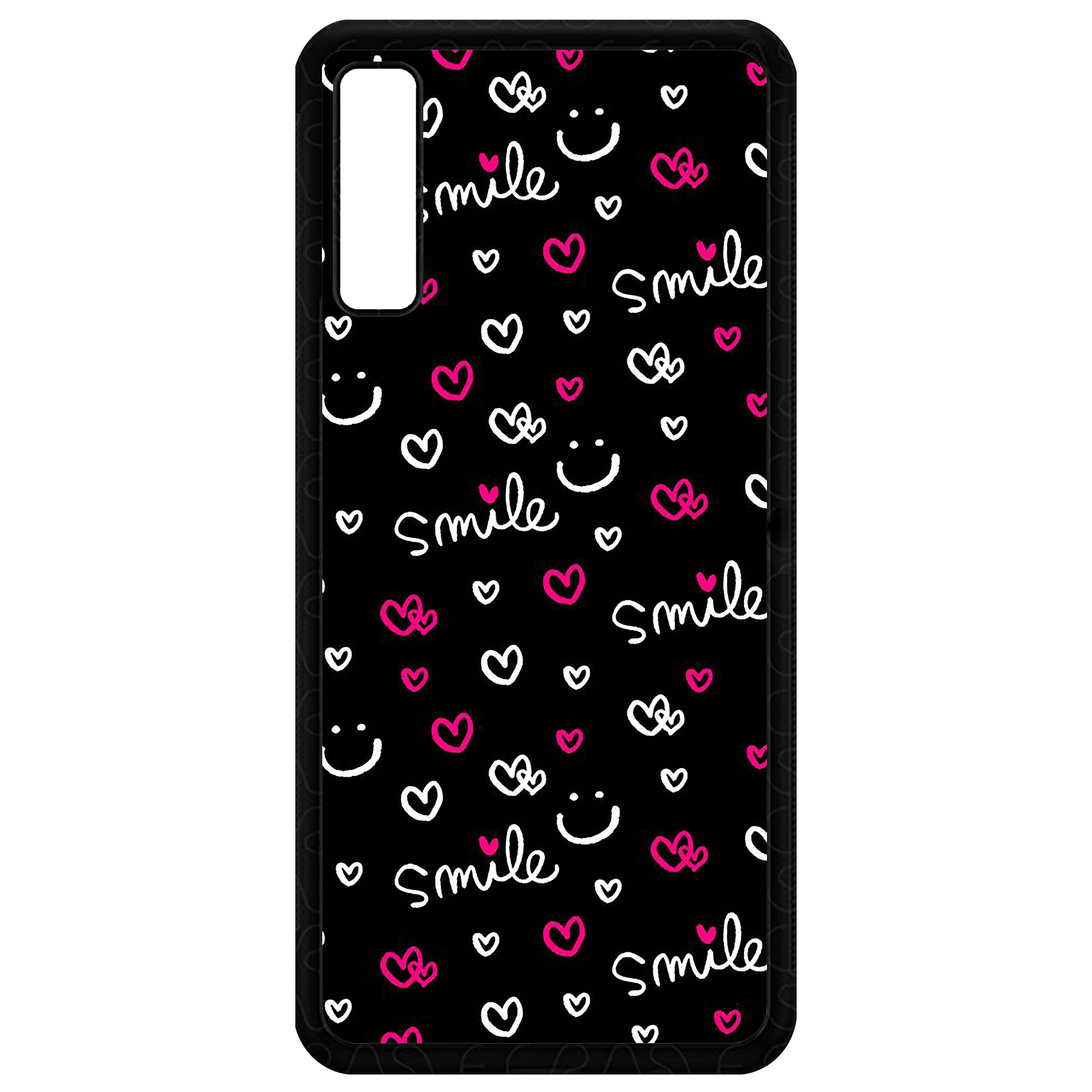 کاور طرح Smile مدل CHL50136 مناسب برای گوشی موبایل سامسونگ Galaxy A50