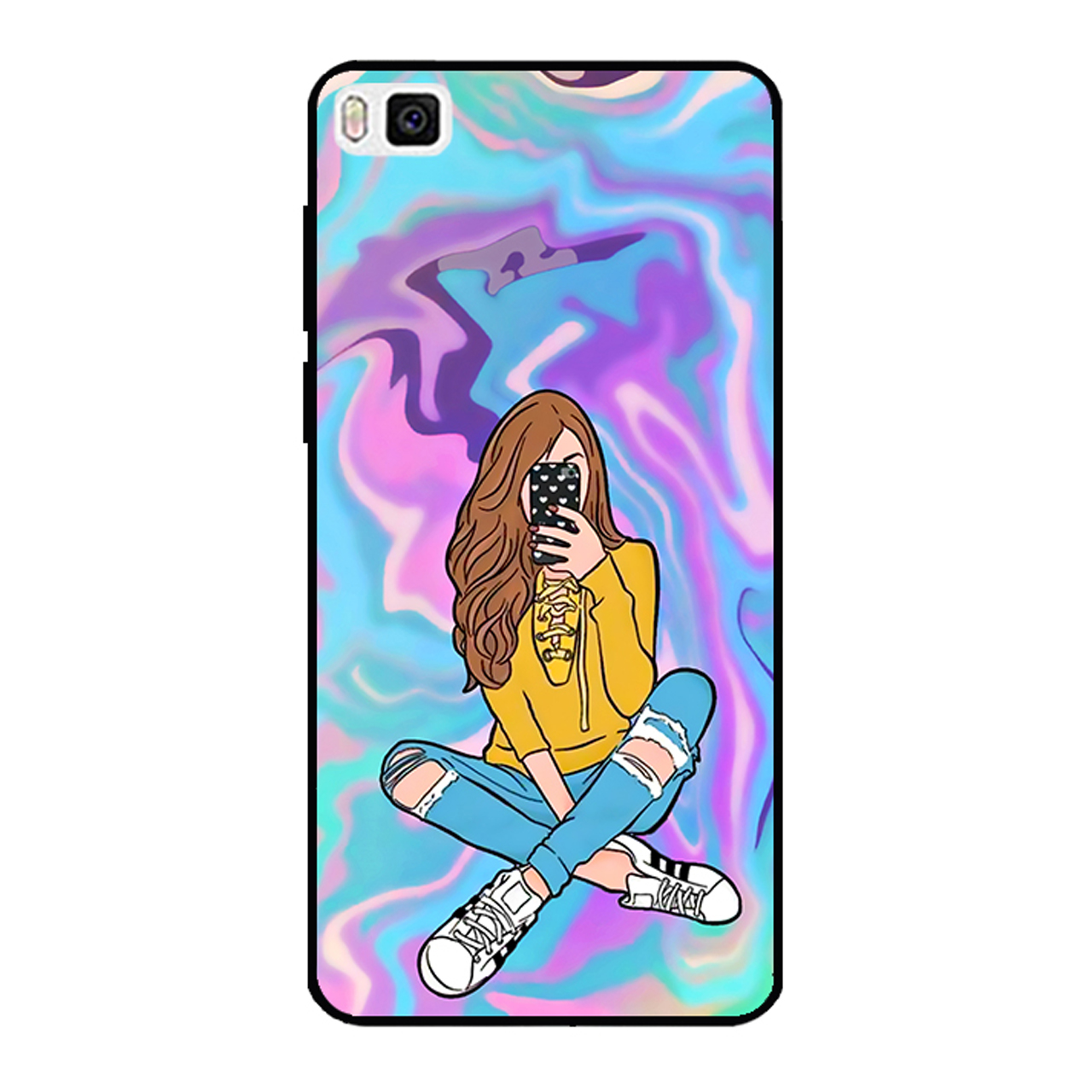 کاور مگافون کد 7592 مناسب برای گوشی موبایل هوآوی P8