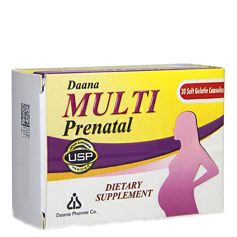 سافت ژل مولتی پریناتال دانا | Daana multi prenatal