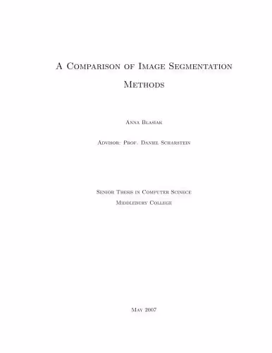 خرید و دانلود نسخه کامل کتاب A Comparison of Image Segmentation Methods