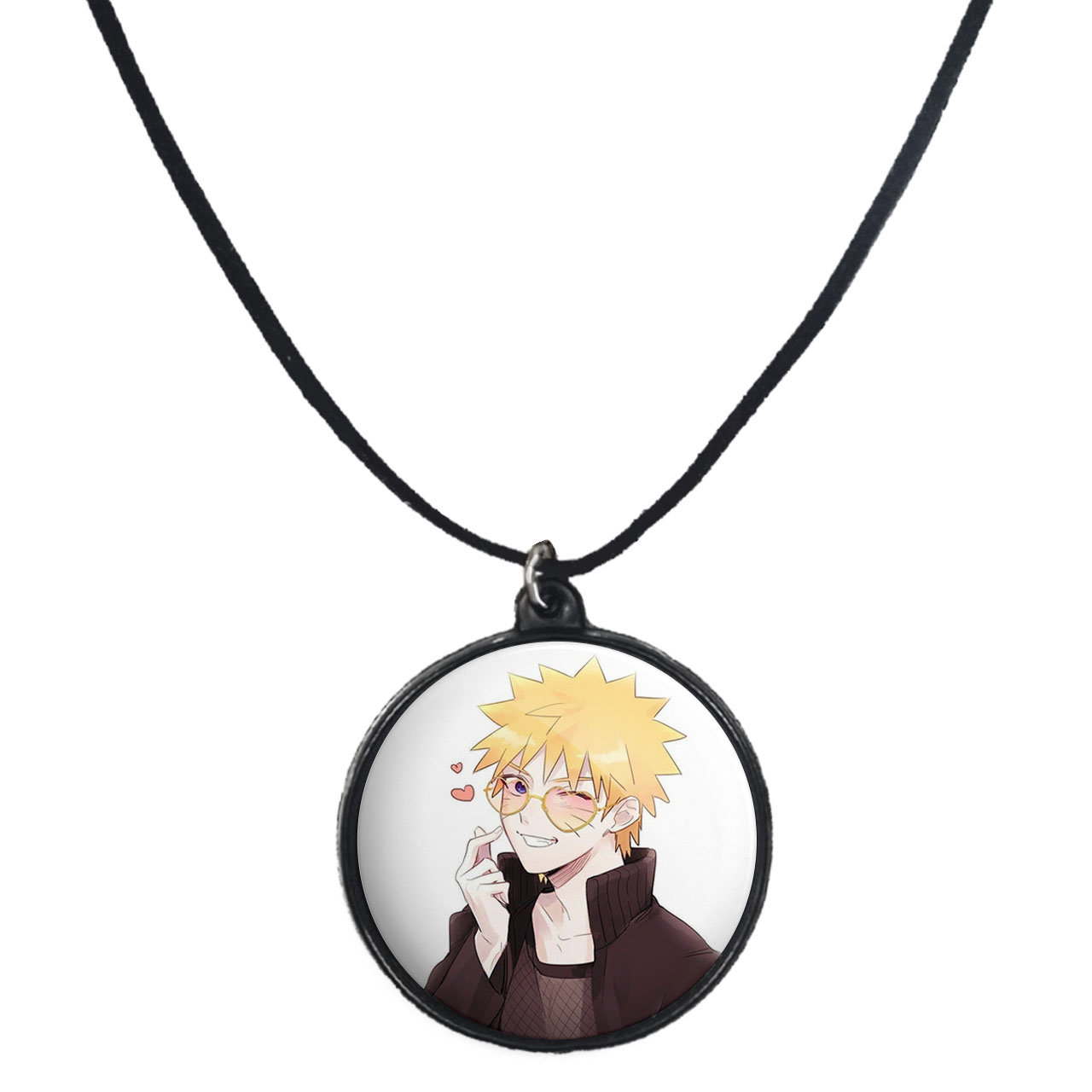 گردنبند پرمانه طرح Naruto کد pmb.25035 مدل دو طرفه