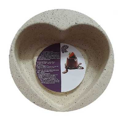 قالب کیک به گز مدل قلب کف برجسته