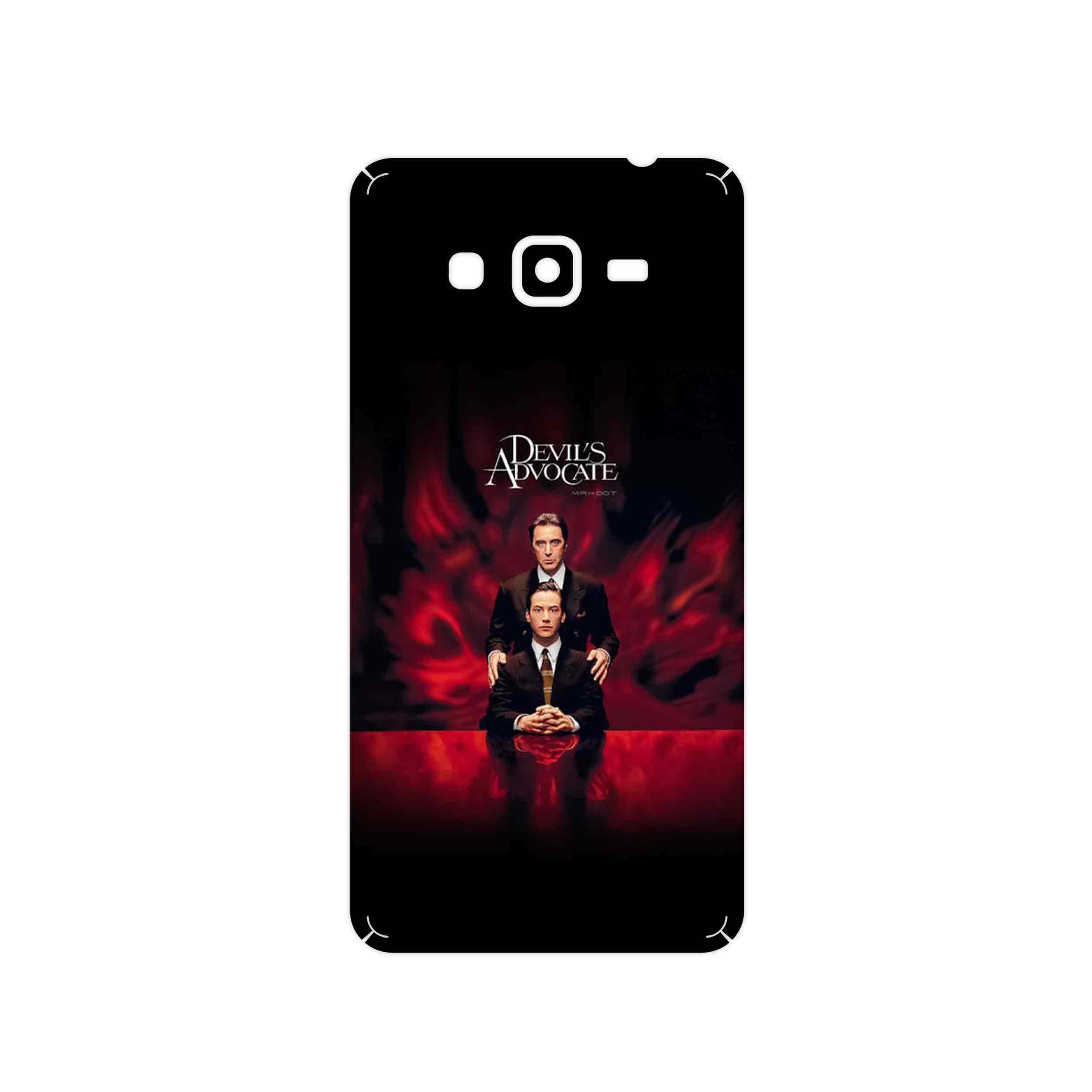 برچسب پوششی ماهوت مدل The Devils Advocate مناسب برای گوشی موبایل سامسونگ Galaxy Grand Prime