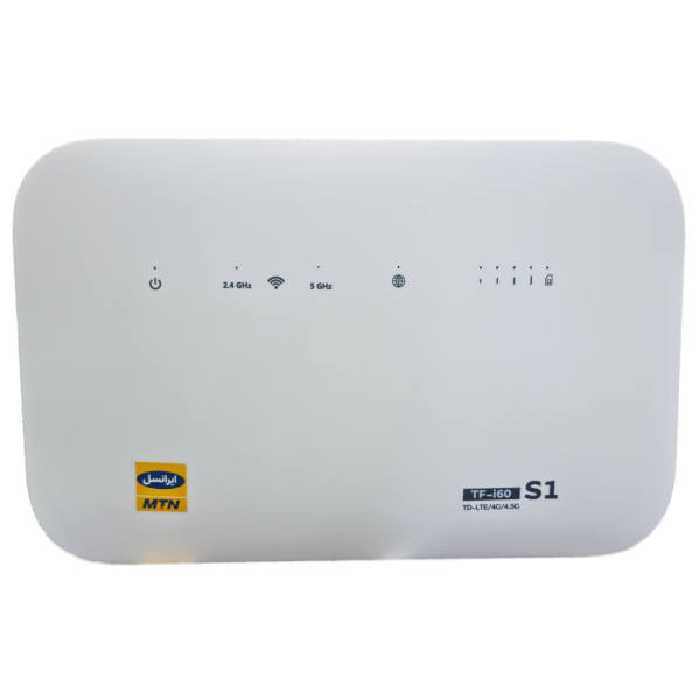 مودم 4G/TD-LTE ایرانسل مدل TF-i60 S1 به همراه 40 گیگابایت اینترنت شش ماهه و 20 گیگابایت اینترنت شش ماهه و 1 عدد سیم کارت دائمی طلایی