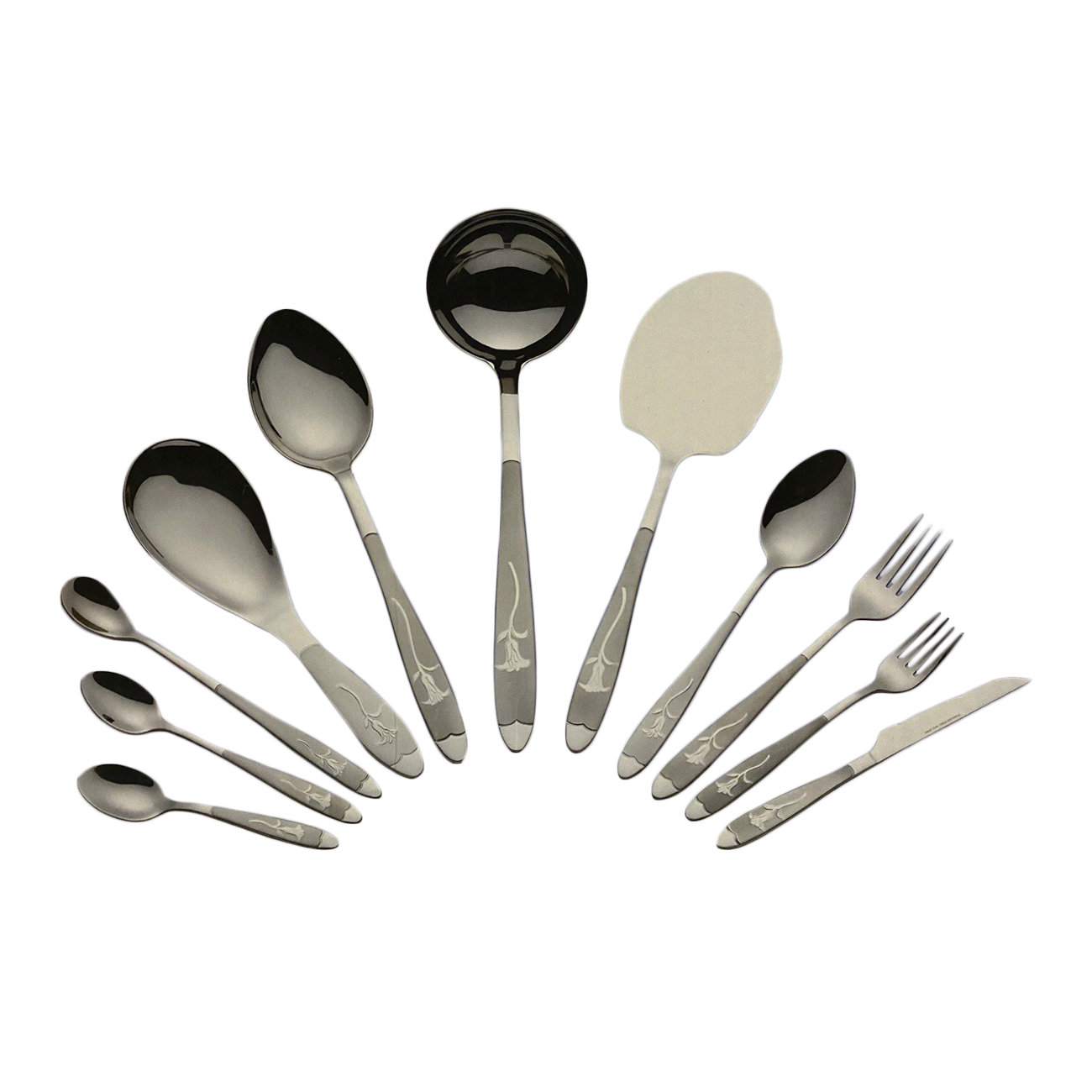 سرویس قاشق و چنگال 92 پارچه نیوهوم مدل میخک