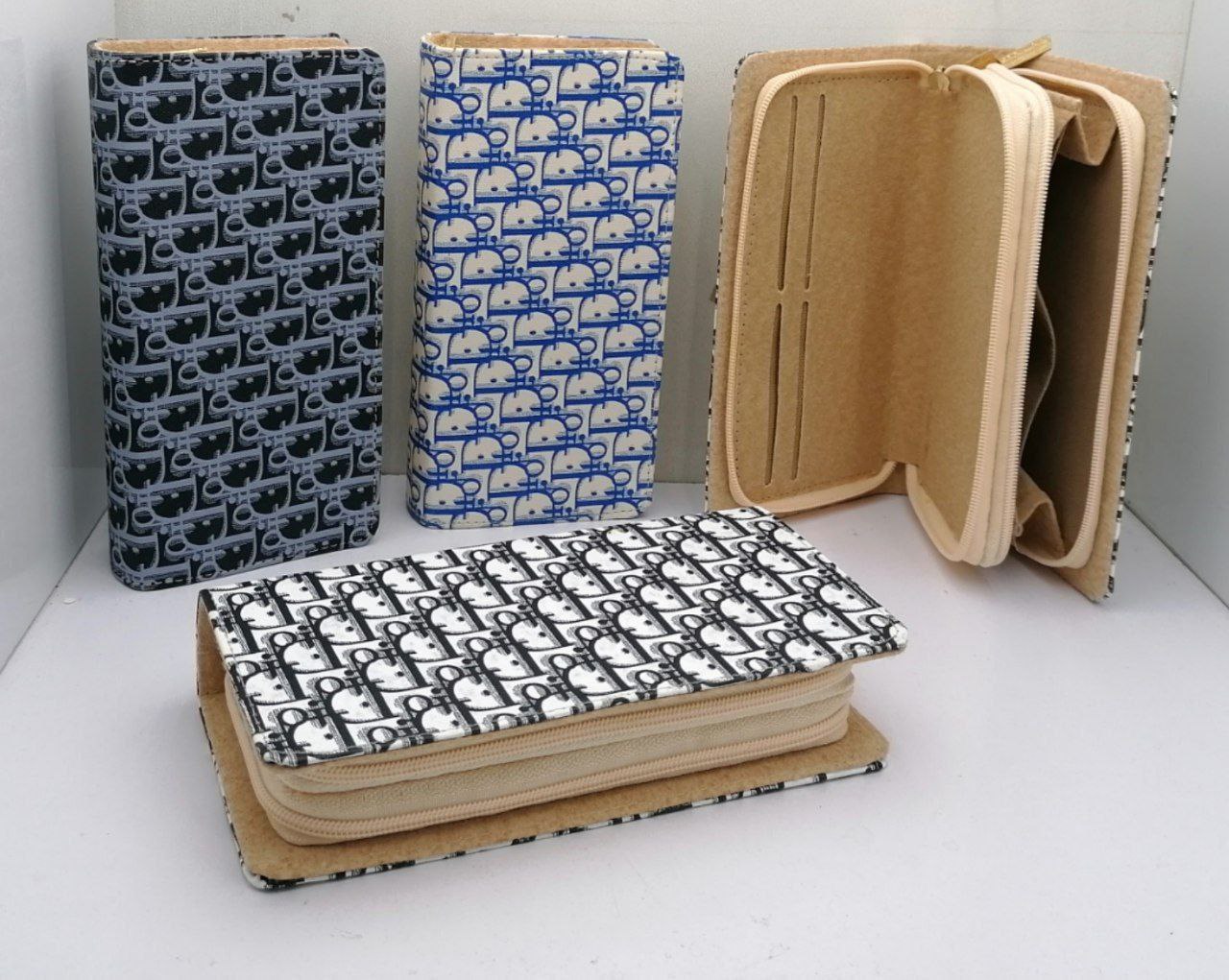 کیف دو زیپ Dior جاکارتی دار