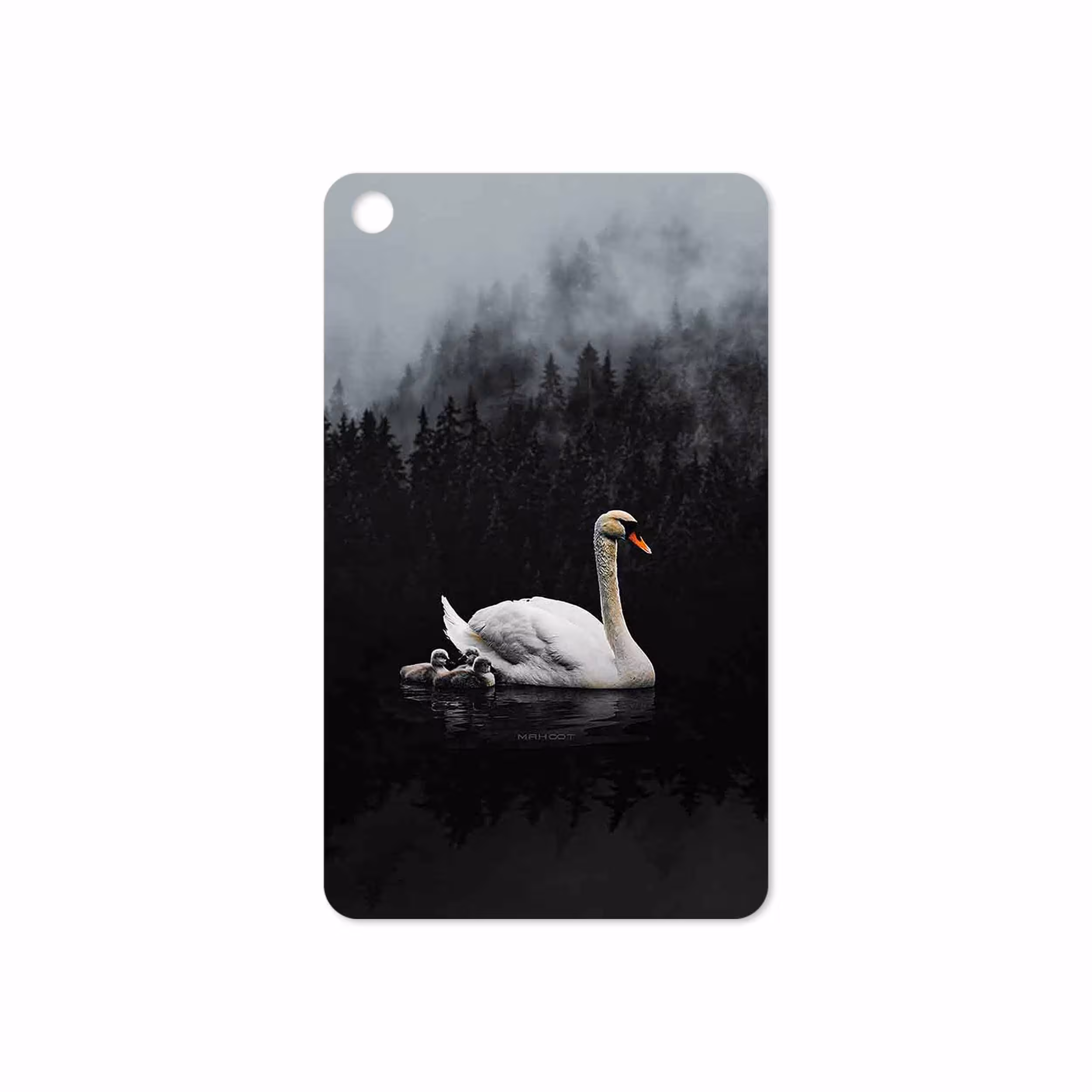 برچسب پوششی ماهوت مدل Swan Lake مناسب برای تبلت شیائومی Mi Pad 4 2018