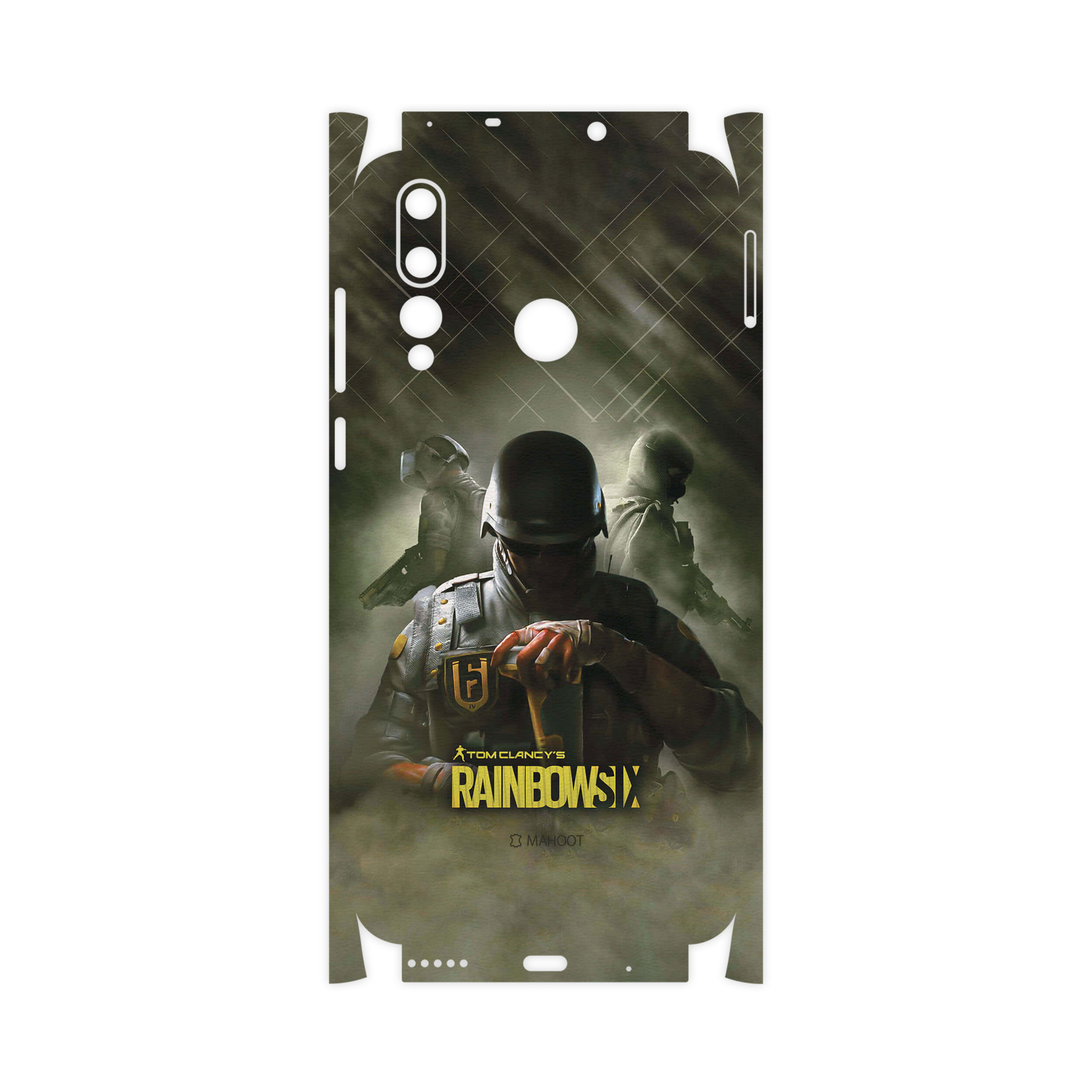 برچسب پوششی ماهوت مدل Rainbow-Six-Game-FullSkin مناسب برای گوشی موبایل هوآوی NOVA 4
