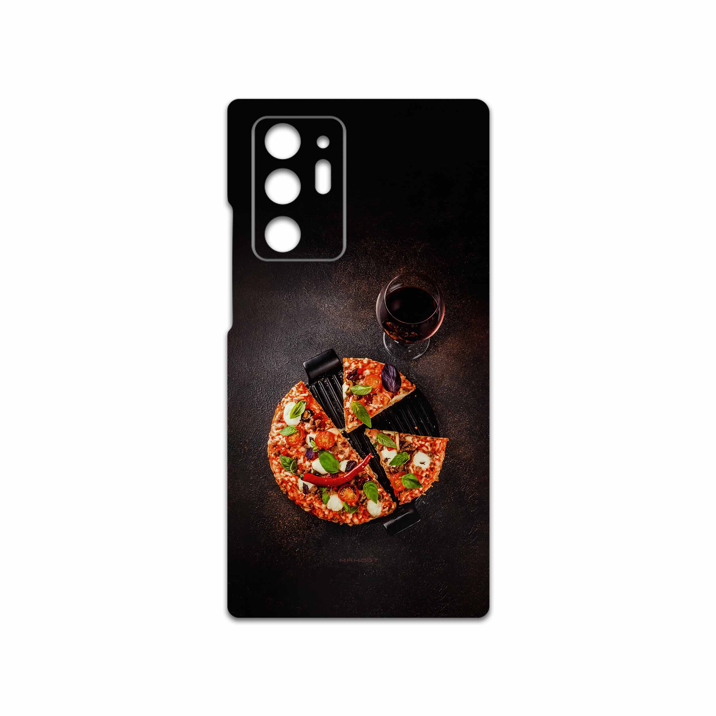 برچسب پوششی ماهوت مدل Pizza مناسب برای گوشی موبایل سامسونگ Galaxy Note 20 Ultra