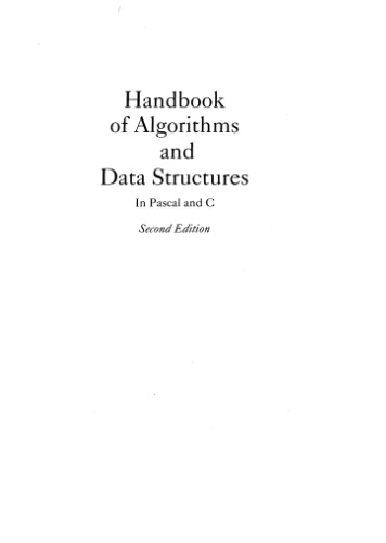 خرید و دانلود نسخه کامل کتاب Handbook of algorithms and data structures: in Pascal and C