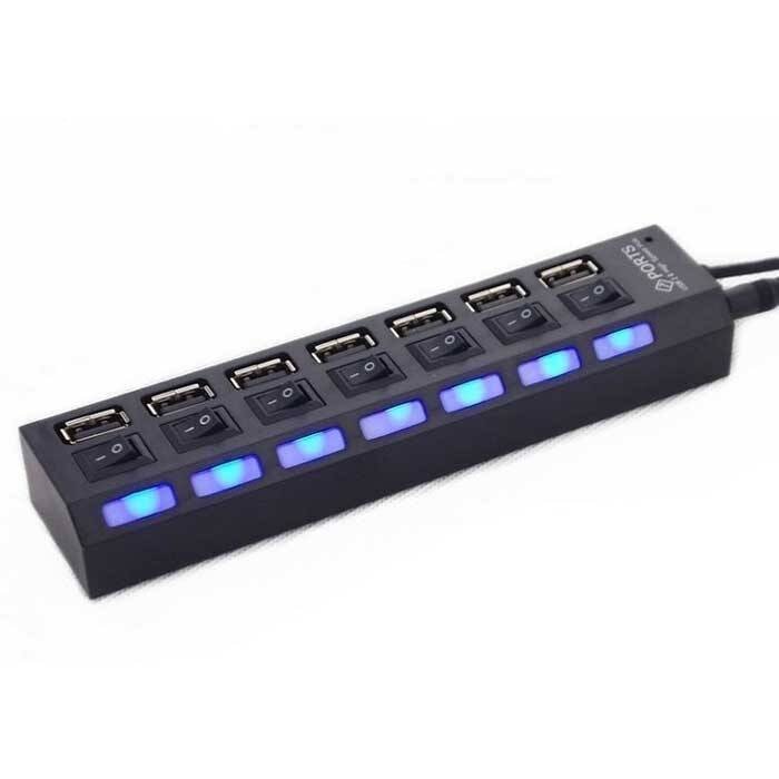هاب 7 پورت USB 20 مدل Hi-Speed