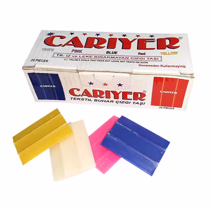 صابون خیاطی مدل 255 کد 0255 بسته 25 عددی