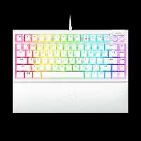 کيبورد گیمینگ ريزر Razer BlackWidow V4 75% White فروشگاه گیمینگ تکاف