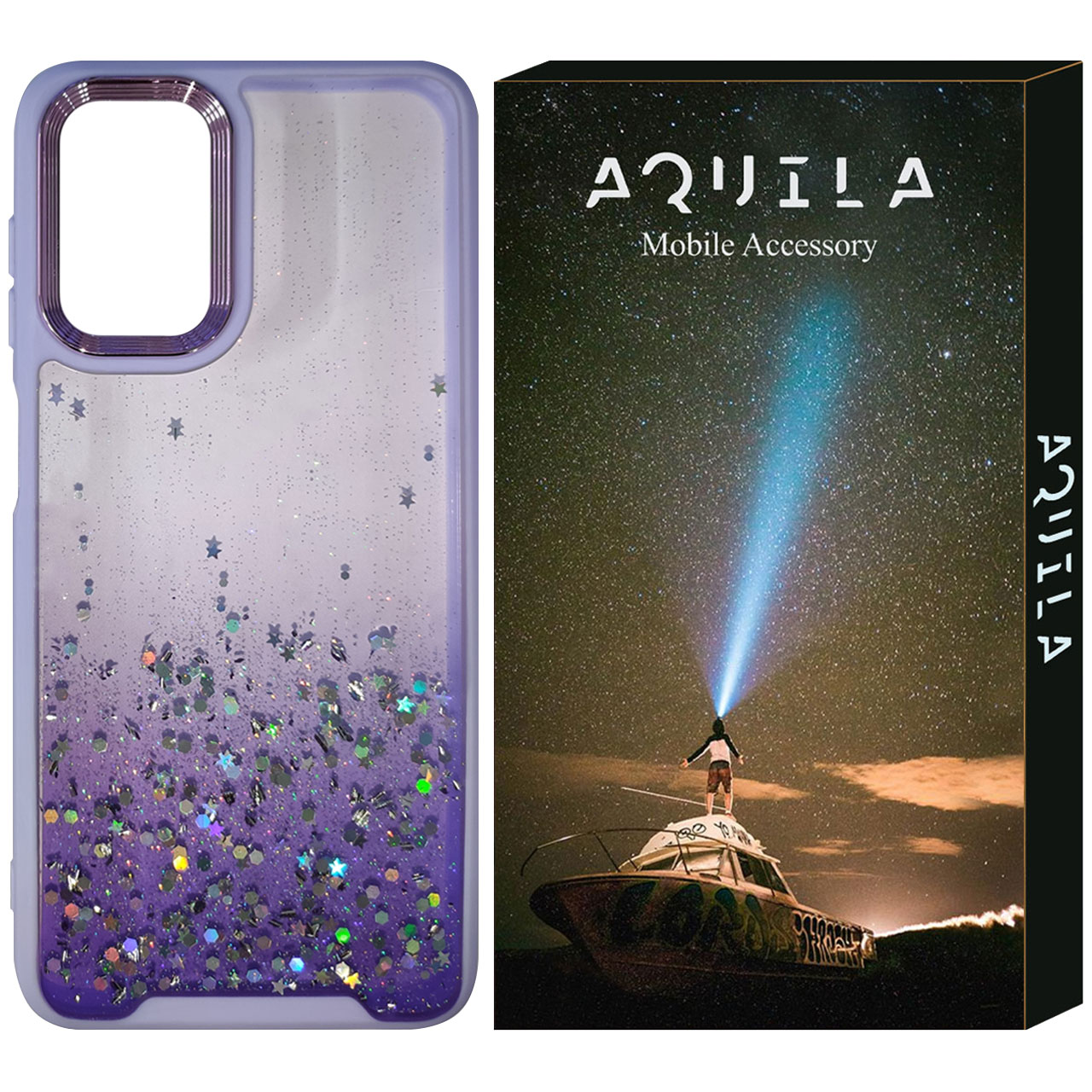 کاور آکوییلا مدل AKLF مناسب برای گوشی موبایل سامسونگ Galaxy A13 4G