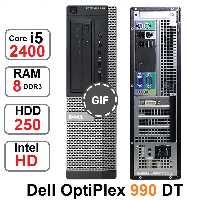 مینی کیس DELL OPTIPLEX 990 DT core i5 رم 8