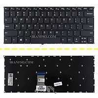 کیبرد لپ تاپ لنوو IdeaPad 720S-14IKB مشکی-اینترکوچک بدون فریم با کلید پاور
