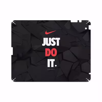 برچسب پوششی ماهوت مدل NIKE-Logo مناسب برای تبلت اپل iPad 2 2011 A1397