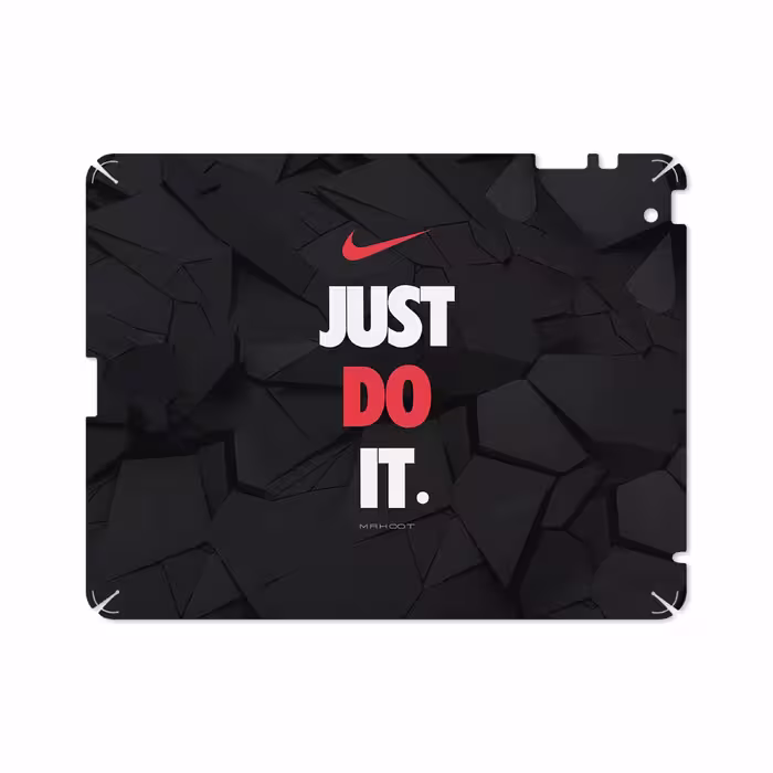 برچسب پوششی ماهوت مدل NIKE-Logo مناسب برای تبلت اپل iPad 2 2011 A1397