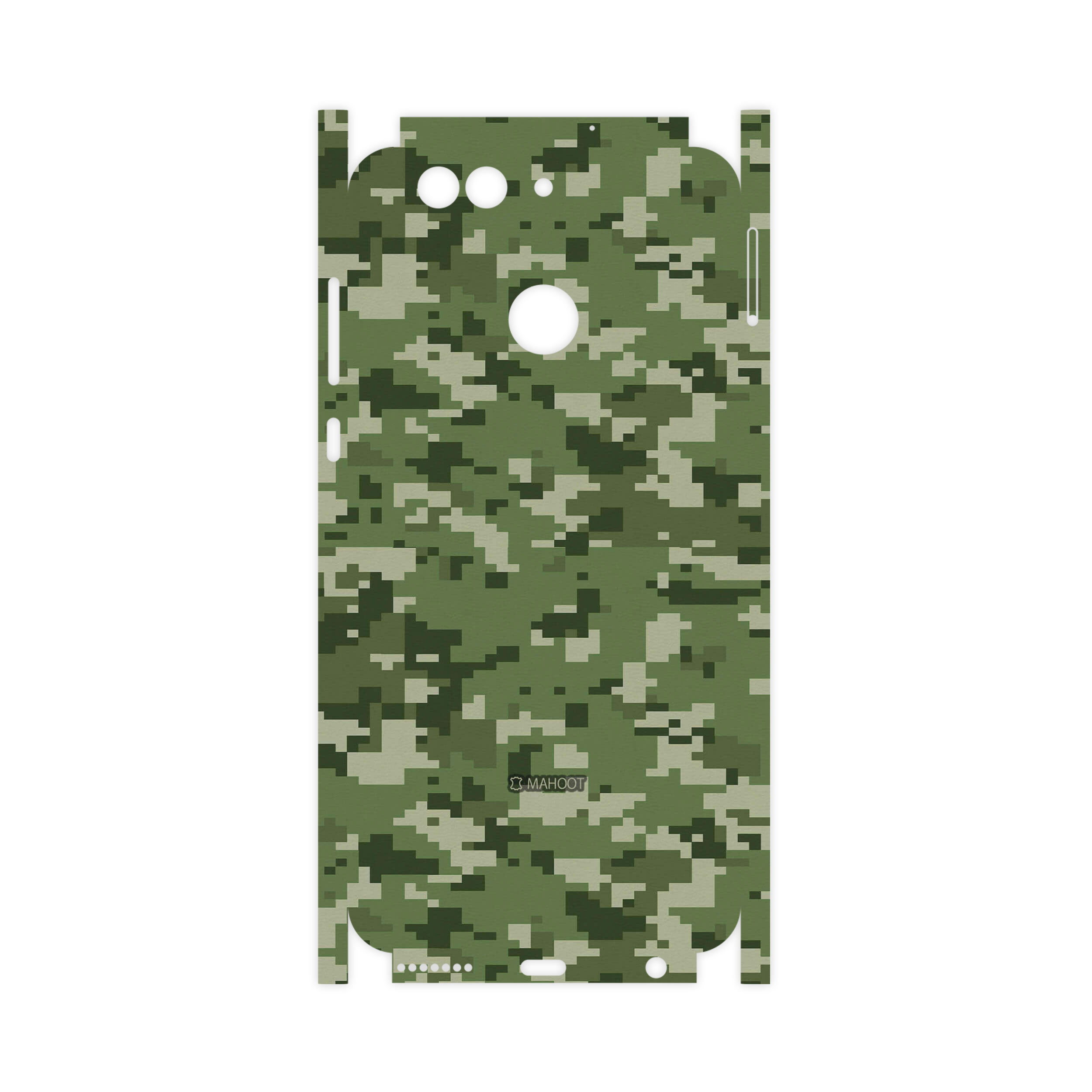 برچسب پوششی ماهوت مدل Army-Green-Pixel-FullSkin مناسب برای گوشی موبایل هوآوی Nova 2 Plus