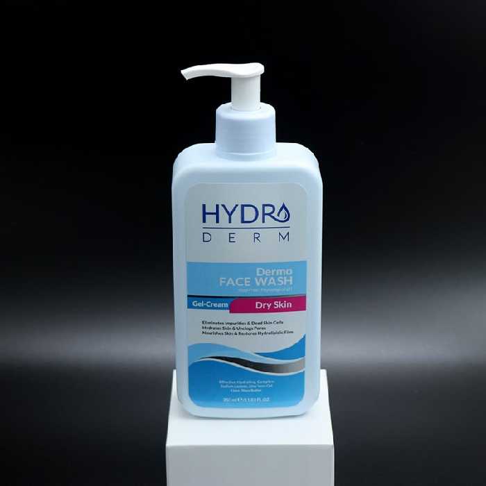 ژل شستشوی صورت پوست های بسیار خشک و حساس هیدرودرم 90700